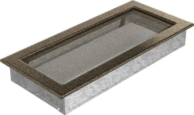 Immagine prodotto di Coperchio di ventilazione 17x37 nero e oro