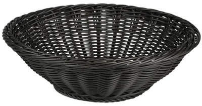 Produktbild von KESPER Brötchenkorb Brotkorb Obstkrob Rund Systemkorb 29 x 9 cm Buffetkorb grau Korb