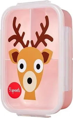 Produktbild von Lunchbox Brotdose Brotbox 3 Sprouts Bento Rosa