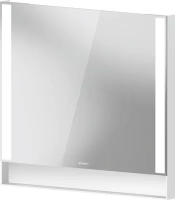Produktbild von Duravit Qatego Spiegel, Lichtfelder seitlich, dimmbar, 800x750x65mm, QA7082018180100
