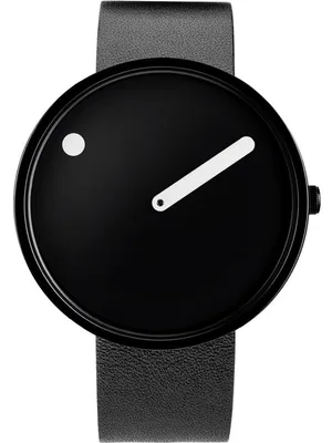 Produktbild von PICTO 43361-4120B Uni-Armbanduhr, Edelstahl-Gehäuse, Leder-Armband