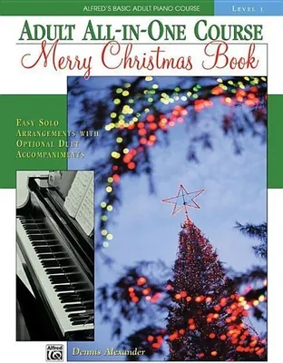 Produktbild von Alfred's Basic Adult All-In-One Christmas Piano, Bk 1