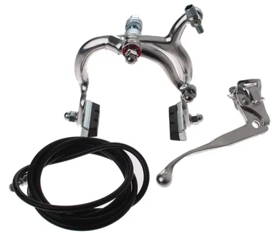 Obrázok produktu pre Sattel hinten Aluminium Silber eingestellt