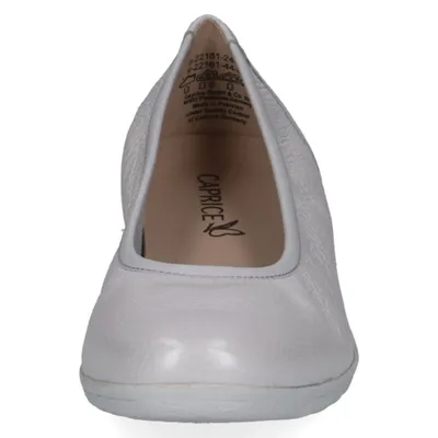 Produktbild von Caprice Damen Ballerina Leder Keilabsatz Wechselfußbett 9-22161-44, Größe:39 EU, Farbe:Mehrfarbig
