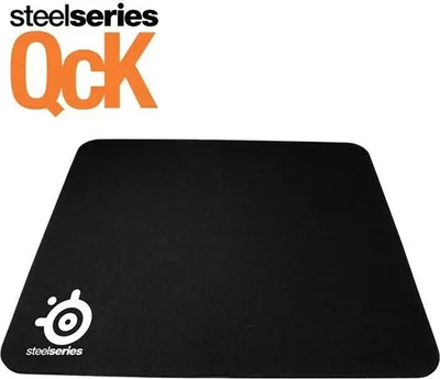 Image de Tapis de Souris SteelSeries QcK Noir, 32x27cm, Épaisseur 0.2cm, Tissu et Caoutchouc