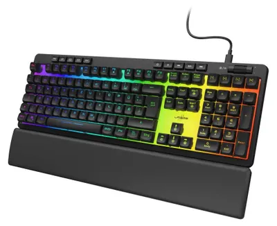 Produktbild von Hama 00217830 Tastatur Gaming USB QWERTZ Deutsch Schwarz