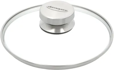 Productafbeelding van Demeyere 6518, Rond, Transparant, Glas, Roestvrij staal, 18 cm, 180 mm