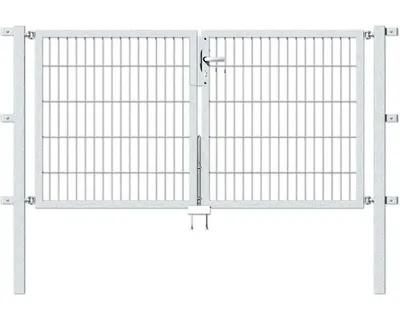 Zdjęcie produktu dla GAH-Alberts 647827, Ogrodzenie metalowe, Gate, Ogrodzenie graniczne, Stal, Stal, Powłoka galwanizowana zanurzeniowo na gorąco