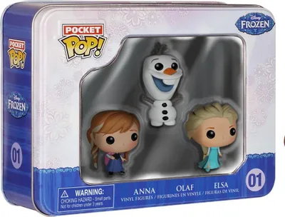 Produktbild von FUNKO Elsa, Anna & Olaf, Sammelfigur, Cartoon