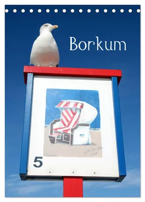 Produktbild von Borkum (Tischkalender 2027 DIN A5 hoch), CALVENDO Monatskalender