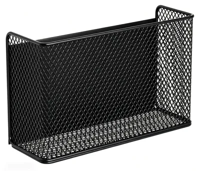 Magnetregal aus Kohlenstoffstahl, 24x7,5x15 cm, für Kühlschrank