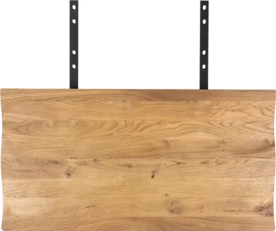Produktbild von Ansteckplatte >Toulon< in Natur, Eiche-Massiv - 100x4x50cm (BxHxT)