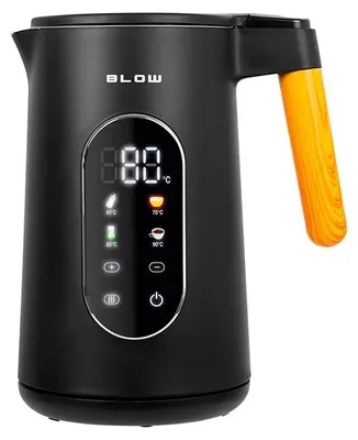Obrázok produktu pre Rýchlovarná kanvica BLOW, čierna s displejom, model BK-17PB, 2500 W