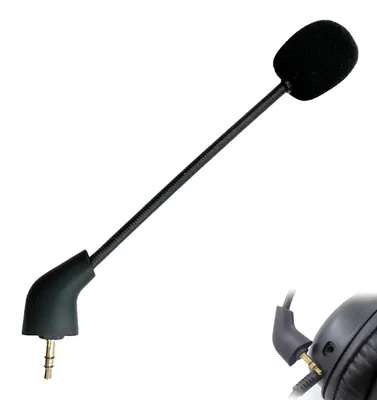 Productafbeelding van Yuiturt 3,5 mm microfoonadapter voor HyperX Cloud 2 vervangingsmicrofoon, gaming microfoon met ruisonderdrukking