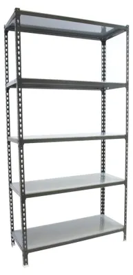 Image de Simonrack 8425437098024 Simonrack Schwerlastregal SIMONCLICK 5 8425437098024 anthrazit, silber 90,0 x 40,0 x 180,0 cm