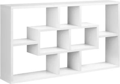 Produktbild von HOMCOM Wandregal Hängeregal Holzregal Schweberegal Bücherregal Wandboard
