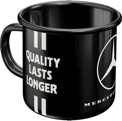 Produktbild von Nostalgic-Art - Emaille-Becher - Daimler Truck - Drivers Only