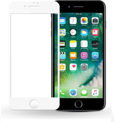 Image de Verre de protection pour Apple iPhone 8 Plus 5.5 pouces écran arrondi Verre de protection incurvé