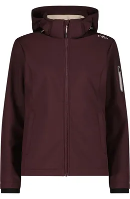Produktbild von Cmp Woman Jacket Zip Hood Black Berry Black Berry 44