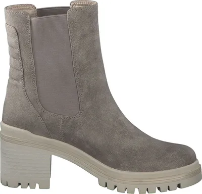 Produktbild von s.Oliver Damen Chelsea Boot Blockabsatz Stretcheinsatz 5-25461-39, Größe:40 EU, Farbe:Grau