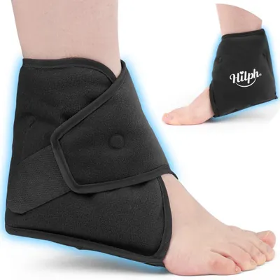 Productafbeelding van Koelpakketten voor Enkelblessures - Herbruikbare Bandage met Koelgel