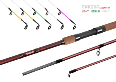 Obrázok produktu pre Delphin Magma LEGEND4RY Heavy Prút 3,9 m 150 g 3 diely