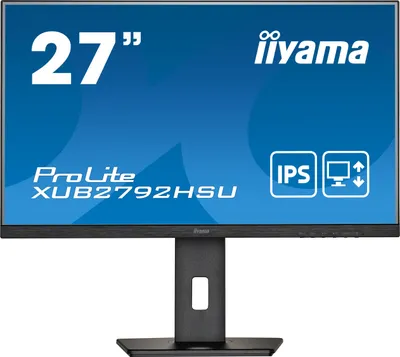 Produktbild von iiyama ProLite XUB2792HSU-B5 LED display 68,6 cm (27 Zoll) 1920 x 1080 Pixel Full HD Schwarz