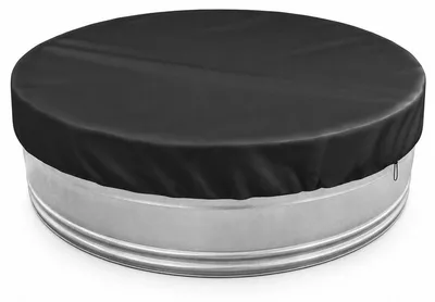 Produktbild von Runde Poolabdeckung Ø2,44m, Oxford wasserdicht, UV-beständig, Zugband – für Stahlwandpool, Whirlpool, Trampolin