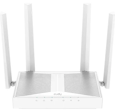Produktbild von Cudy WR3000E, Wi-Fi 6 (802.11ax), Dual-Band (2,4 GHz/5 GHz), Ethernet/LAN, Weiß, Tabletop-Router