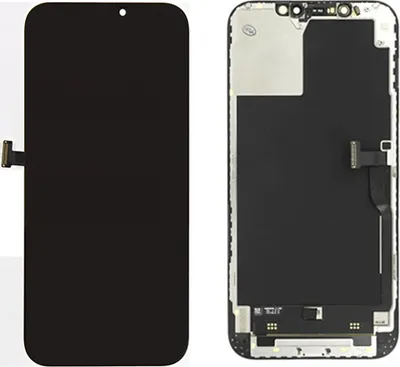 Produktbild von LCD Display (Hard OLED) + Touchscreen kompatibel mit Apple iPhone 12 Pro Max, schwarz