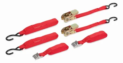 Produktbild von 8er Set Spanngurte - verschiedene Größen und Verschlüsse