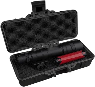 Productafbeelding van Waterdichte Harde Koffer - Opbergkoffer Geurbestendig - Apparatuur Beschermen - Met Schuiminzetstukken - 16.4 x 8.7 x 6.3 cm - Zwart