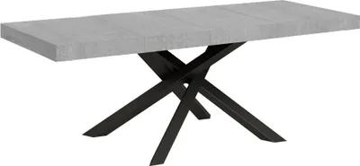 Obrázek produktu pro Rozkládací stůl 180/440x90 cm Volantis Premium cementové antracitové nohy