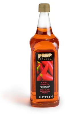 Produktbild von PREP Premium Spezialöle - Chiliöl, 1 l Flasche