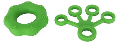 Image de Appareil d'entraînement en silicone pour les mains, destiné à soulager la douleur, à exercer les doigts et à renforcer la force de préhension lors d'exercices pour les avant-bras