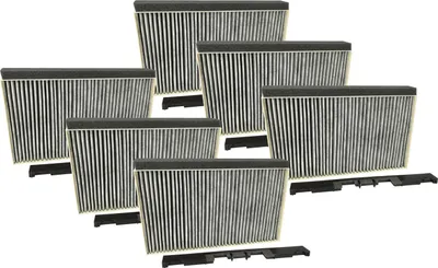 Produktbild von vhbw 6x Aktivkohlefilter Ersatz für Neff Z5102X1 für Dunstabzugshaube