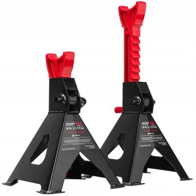 Produktbild von RED TECHNIC RTPSK0032 2x Unterstellböcke 3T höhenverstellbar