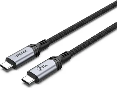 Image de Unitek Usb-C Cable, 240W, 2M (C14110Gy-2M)