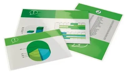 Obrázok produktu pre GBC 3740306, Lesklý, Priehľadná, A4, 216 mm, 303 mm, 100 kusov