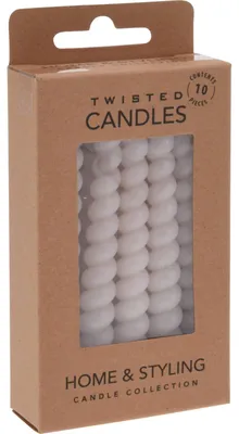 Image de Bougies spirales en paraffine pour la table, 10 cm