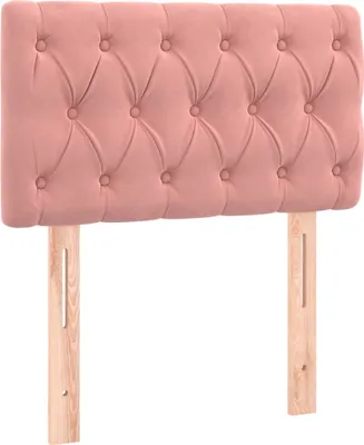 Produktbild von vidaXL Kopfteil Rosa 80x7x78/88 cm Samt