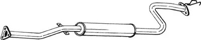 Produktbild von Bosal Mittelschalldämpfer 285-129