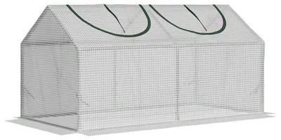 Immagine prodotto di Mini serra - Serra per piante | Colore: Bianco | Dimensioni: 60x120x60 cm