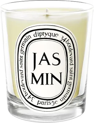 Image de Bougie parfumée Jasmin de Diptyque, 190g – Bougie de luxe exclusive au parfum de jasmin