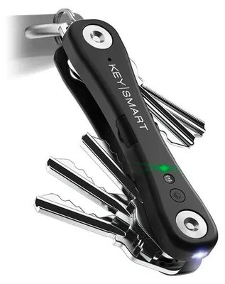 Produktbild von KeySmart iPro Works With Apple Find My Black