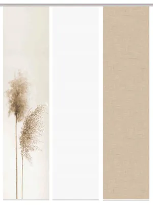 Produktbild von 80922 Schiebegardine IRLOS, Digitaldurck, Seidenoptik, 260x60 cm