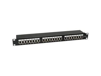 Obrázok produktu pre Equip 24portový tienený patch panel Cat.6, svetlosivý
