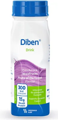 Immagine prodotto di Diben Drink Frutti di bosco 1,5 kcal/ml beverino 4X200 ml