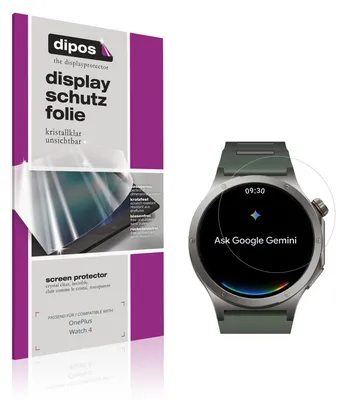 Immagine prodotto di 6x Pellicola Protettiva per OnePlus Watch 4 Protezione Schermo Claro Display dipos