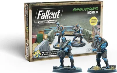 Zdjęcie produktu dla Fallout Super Mutants Nightkin - Miniatures Game - ENG Edition